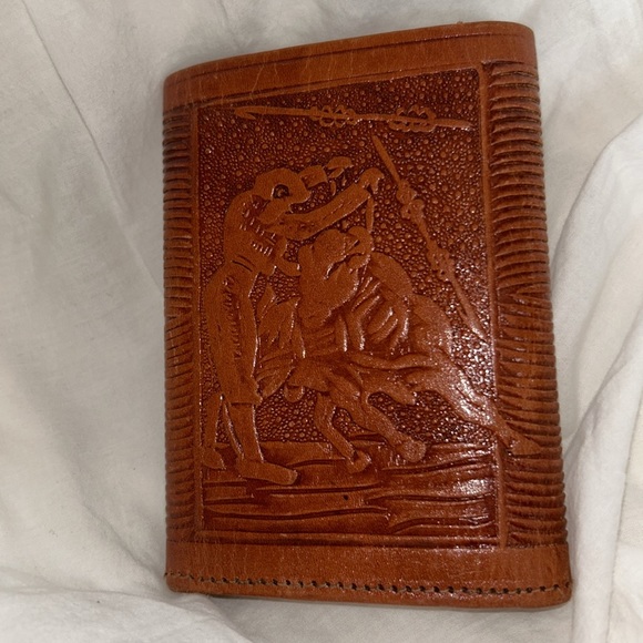 Beautifully made in Mexico Vintage Men’s wallet - Picture 2 of 7